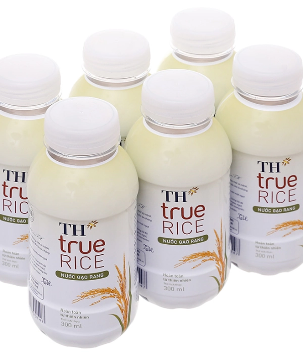 Nước uống gạo rang TH True Rice (lốc 6 chai x 300ml)