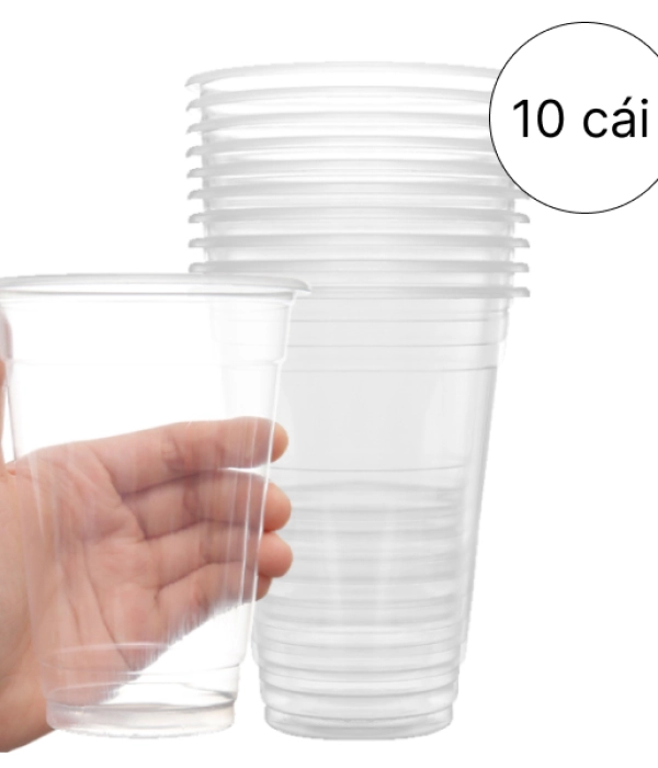 Cốc nhựa 500ml (10 cái)