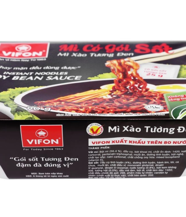 Mì trộn tương đen Vifon (hũ 90g)