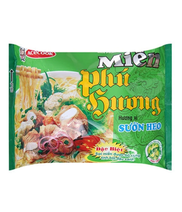 Miến Phú Hương vị sườn heo (gói 58g)