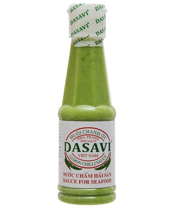 Muối chanh ớt xanh Dasavi (chai 260g)