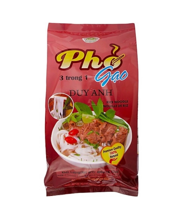 Phở gạo Duy Anh 3 trong 1 (túi x 400g)