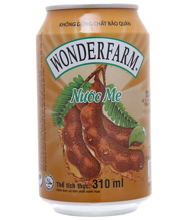 Nước Me Wonderfarm ( Lon x 310ml )