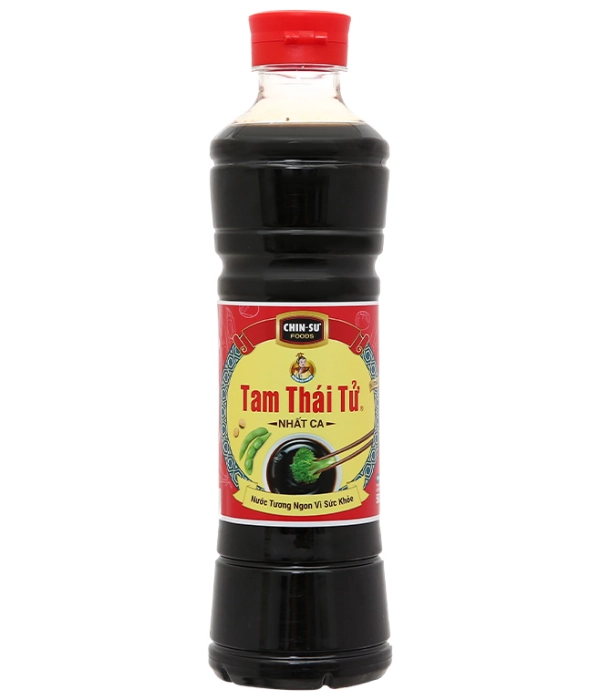 Nước tương Tam Thái Tử Chin-Su (chai x 500ml)