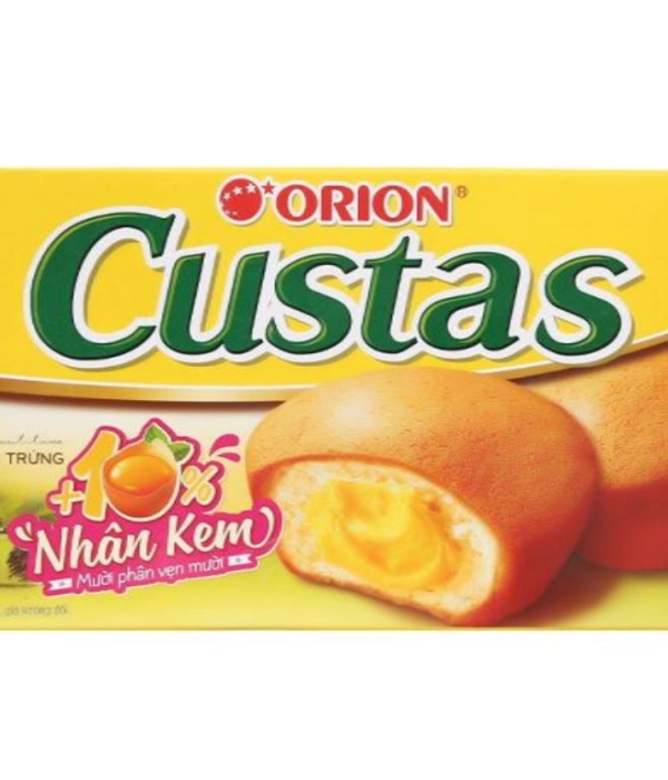 Bánh Orion Custard (hộp x 6 cái)
