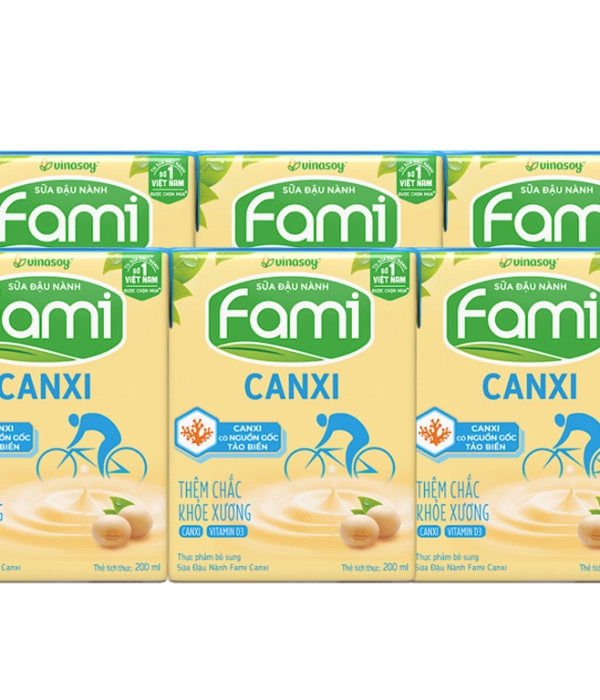 Sữa Fami canxi (Lốc)