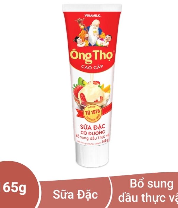 Sữa đặc Ông Thọ tuýp (tuýp 165g)