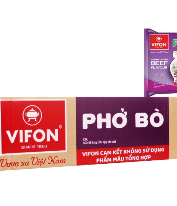 Phở bò Vifon (thùng 30 gói x 65g)