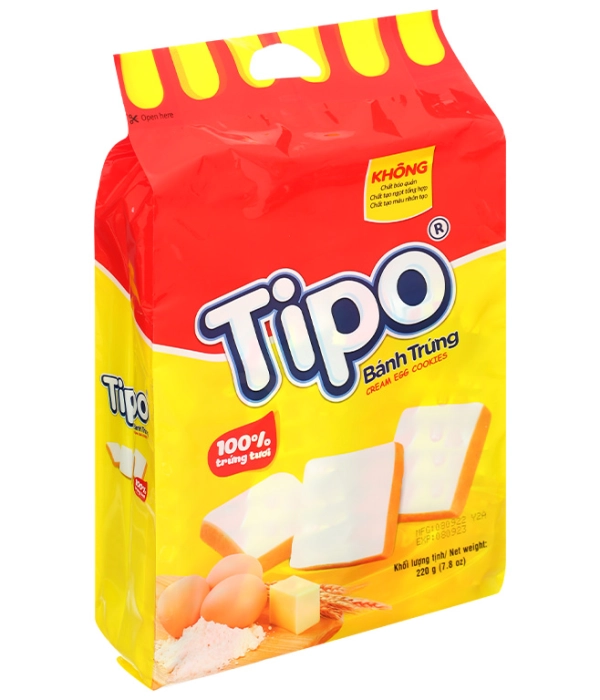 Bánh trứng Tipo ( gói x 220g )