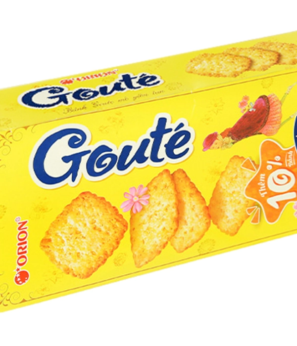  Bánh quy mè GOUTE (hộp x 4 gói)