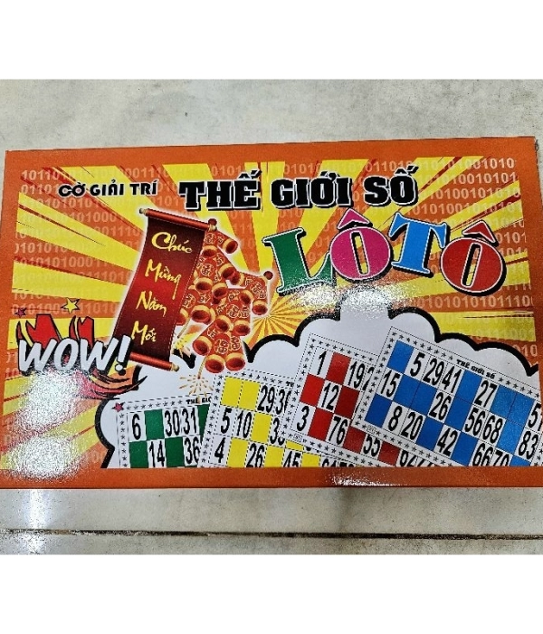 Bộ Lô Tô cam (hộp)