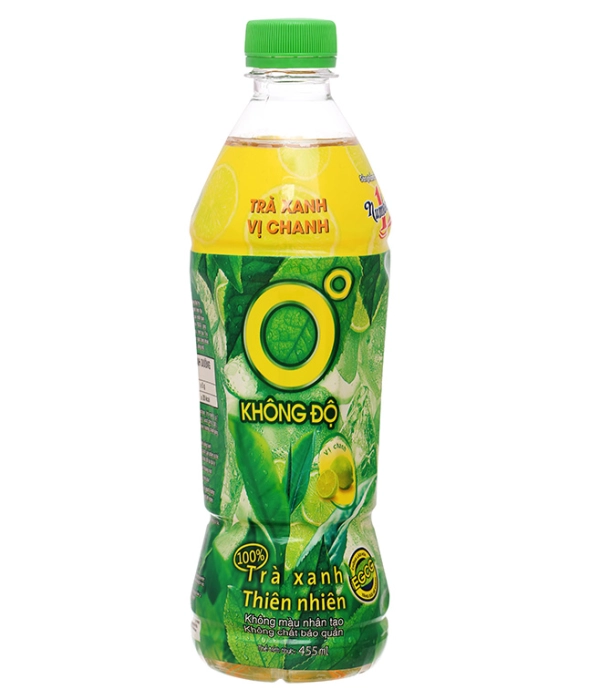 Trà xanh Không Độ (chai 455ml)